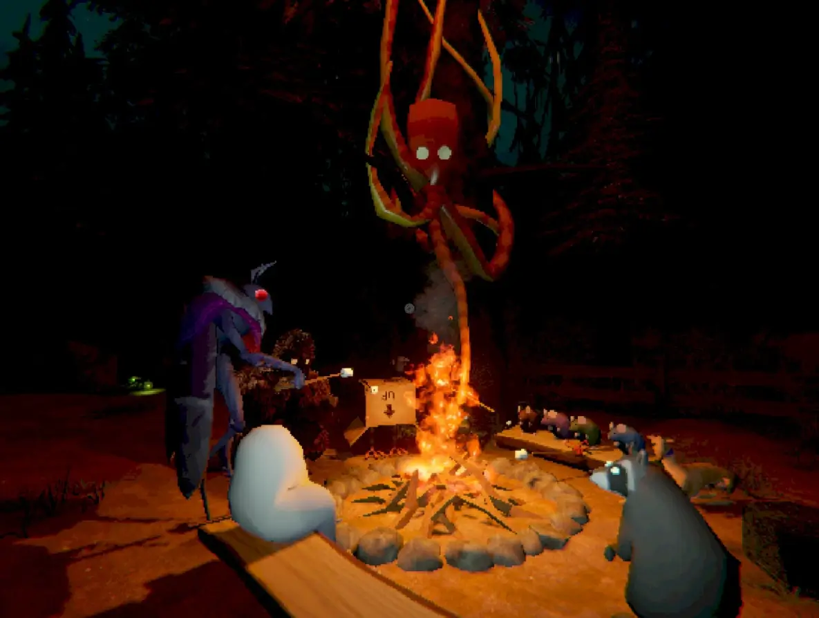 All 15 Creature Kitchen creatures gathered to unlock the True Ending